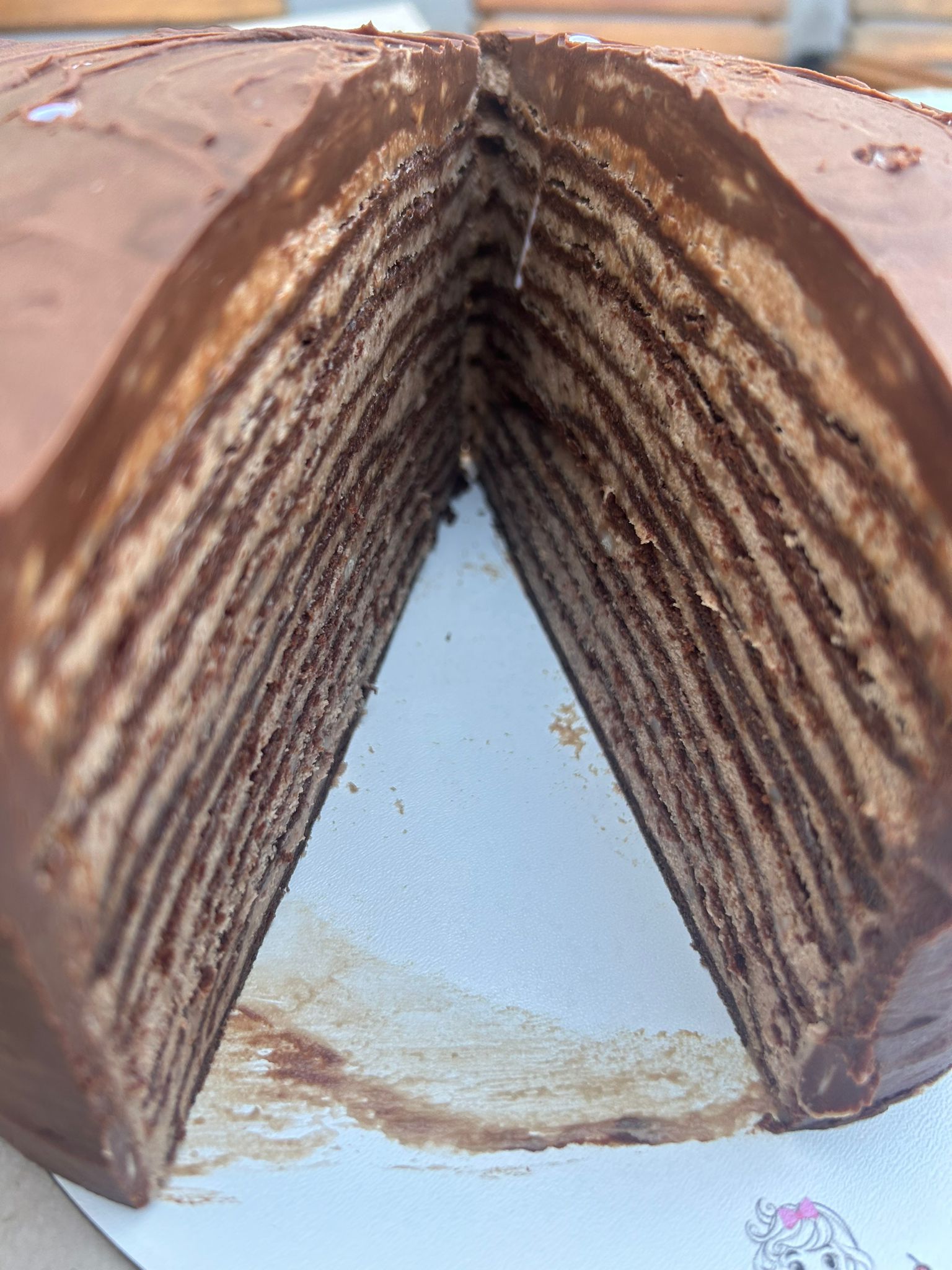 Medovik cu ciocolata